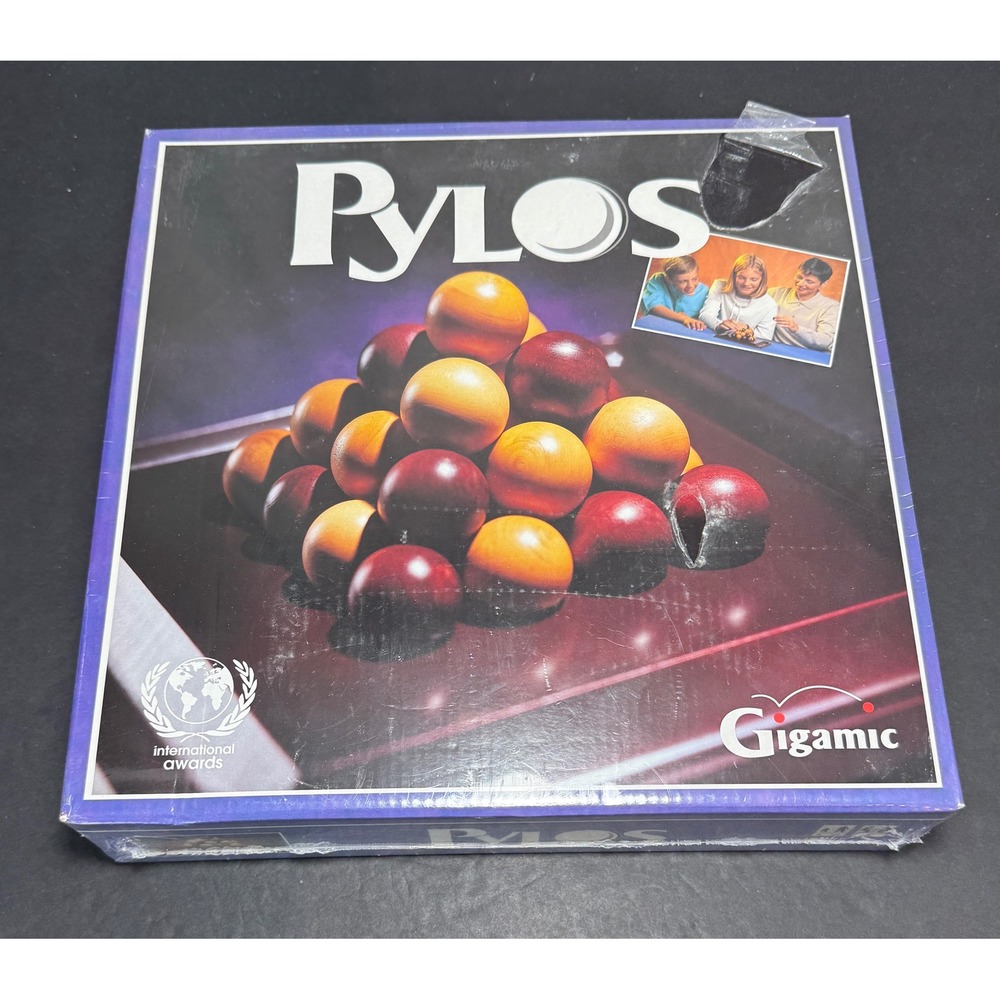 Gigamic Pylos Board Game Multi Abstract Strategy Wooden Pyramid Game